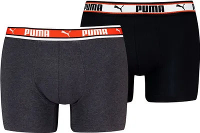 Immagine prodotto di Puma 701228131 Boxer 2 unità Nero, grigio 2XL Uomo Nero, grigio 2XL