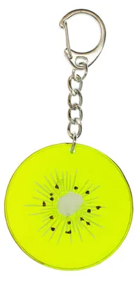 Produktbild von Kiwi Schlüsselanhänger Miniblings Anhänger Schlüsselring Kiwis Obst Essen Frucht