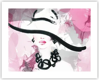 Produktbild von Poster - Poster ohne Rahmen - Frau Abstraktion - 50x40 cm - Wand Bild - Wanddeko - Wandbilder - Kunstposter - Wandposter - Bilder - Kunstdruck - Wanddekoration - Wandbild - P2XAA50x40-3690