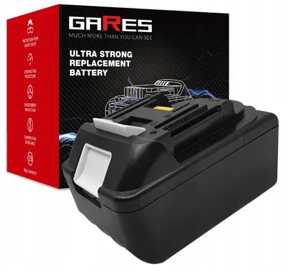 Zdjęcie produktu dla Gares Akumulator do Makita DTW701Z DUC355PT2 DVC157LZX3 | 18 V 6 Ah Inny | Mocna Bateria do Robot Sprzątający | Wydajny Zamiennik Gares®