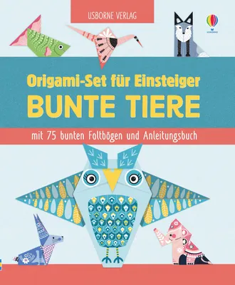 Produktbild von Origami-Set für Einsteiger: Bunte Tiere