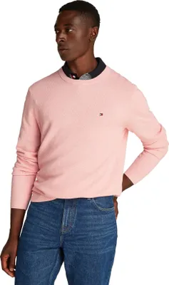 Produktbild von Tommy Hilfiger Pullover rosa Rundhals Baumwolle