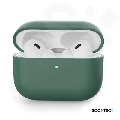 Produktbild von SOONTEC Kopfhörer-Schutzhülle Dunkelgrün SOONTEC Hülle für AirPods Pro 3. Generation Case
