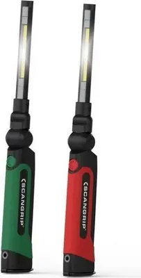 Image de Lot de 2 lampes de travail LED rechargeables 500 lumens - SCANGRIP 49.0439