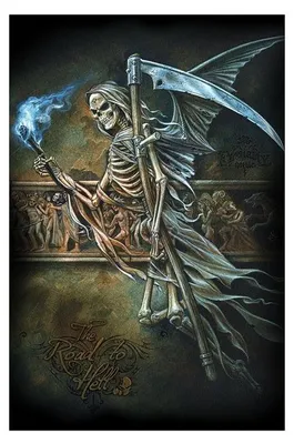 Image de ALCHEMY GOTHIC - Road To hell - 61x91,5cm - Affiche Poster