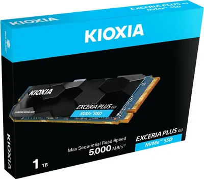 Obrázok produktu pre Kioxia Exceria Plus G3 Series LSD10Z001TG8 - SSD - 1 TB - interný - M.2 2280 - PCIe 4.0 x4 (NVMe)