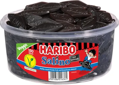 Produktbild von Haribo Salino 150 lahodných lékořicových pastilek 1200g