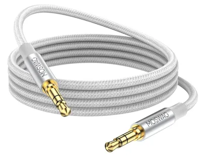 Produktbild von 3,5-mm-Aux-Kabel zu 3,5-mm-Audio-Klinkenkabel für Telefone, Kopfhörer, Lautsprecher, Tablets und PCs