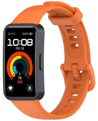 Zdjęcie produktu dla Pasek Beline do Huawei Band 8/9/10 pomarańczowy