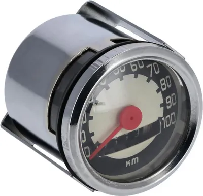 Produktbild von Tachometer Retro Ø48mm bis 100km/h - für Simson KR51, SR4-1, SR4-2, SR4-3, SR4-4