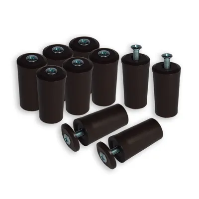 Produktbild von 10 x INOVATEC Rollladen Anschlagstopper 40 mm braun