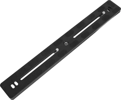 Immagine prodotto di piastra a slitta a sgancio rapido da 30 cm In lega di alluminio per fotocamere DSLR con attacco da 1/4" 3/8"