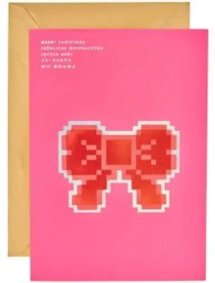 Produktbild von Card Set Bows, Pixels,MIX, DIN A5, 6 Karten, 6 Umschläge