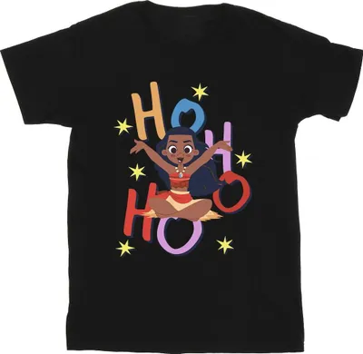 Obrázok produktu pre Moana - Tričko "Ho Ho Ho" pre dievčatá BI54963 (128) (Black)
