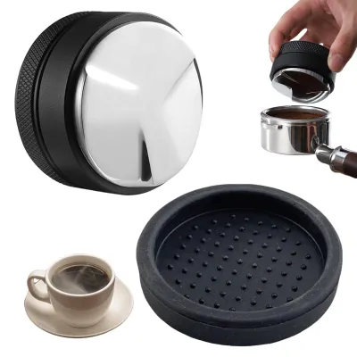 Koffiedistributeur 53 mm für 54 mm Siebträger, einstellbare Tiefe