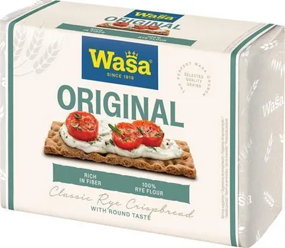 Obrázek produktu pro Celozrnný chléb "Original", žitný, 275 g, WASA 128