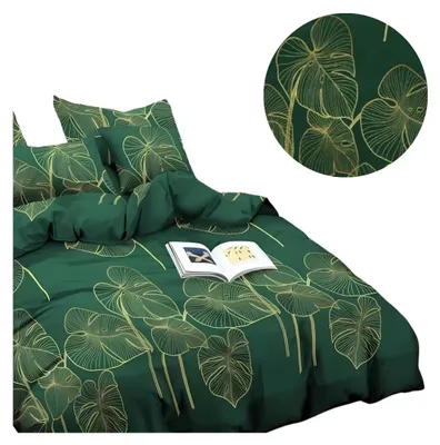 Produktbild von Baumwolle world Bettwäsche-Set 160x200 3D Baumwollsatin