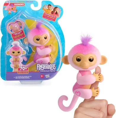 Produktbild von Fingerlings 2.0 Basic Monkey Pink - Harmony