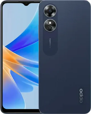 Produktbild von OPPO A17, 16,7 cm (6.56"), 4 GB, 64 GB, 50 MP, Android 12, Schwarz