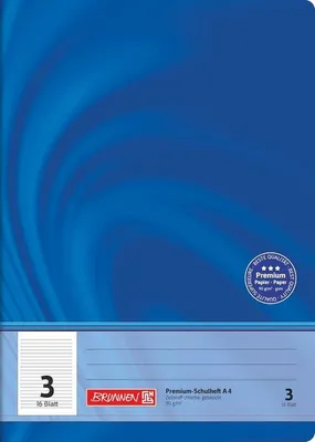 Productafbeelding van Schoolschrift A4 Lijn 3 - 16 Vel - Voor Lesmateriaal en Notities