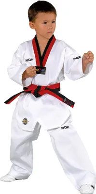 Image de Victory Poom. blanc avec revers noir/rouge 120