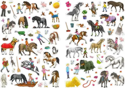 Obrázok produktu pre Mein Stickeralbum Pferde & Ponys