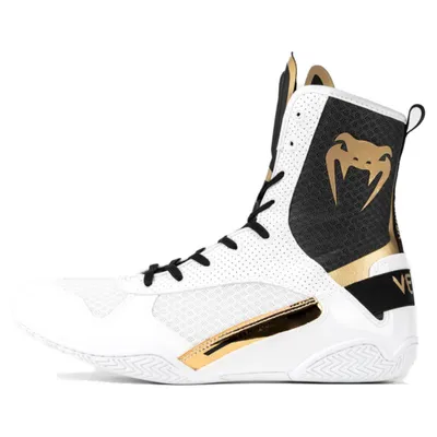 Produktbild von Venum Elite Boxschuhe Weiss Schwarz Gold Schuhgre EU 43