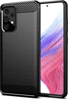 Obrázok produktu pre Techsuit Carbon Silicone kryt na Samsung Galaxy A53 5G – čierny