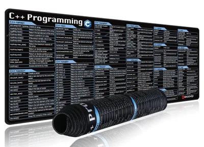 Productafbeelding van Excovip Muispad, C++, 80 x 30 x 0,2 cm, groot notitieblad, computer, kantoor
