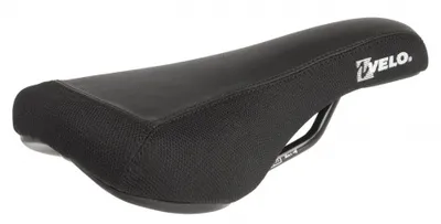 Zdjęcie produktu dla Velo Melow, Siodełko rowerowe, BMX, Unisex, Czarny, Monochromatyczny, 13,7 cm