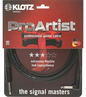 Obrázok produktu pre Klotz ProArtist IKN03PR1 Kábel J-J 3m Uhol