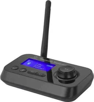 Produktbild von Renkforce RF-BTR-210 Bluetooth® Musik-Sender/Empfänger Bluetooth Version: 5.0 10 m integrierte LED-Anzeige
