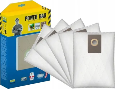 Obrázok produktu pre 5x vrecká do vysávača vhodné pre KARCHER NT 25/1 NT 35/1 NT361 ECO