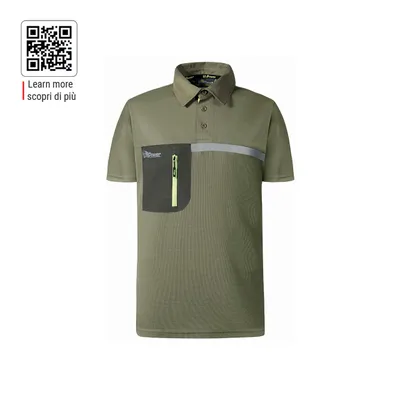Immagine prodotto di Polo U-Power Libra, colore: oliva bruciato, taglia: M