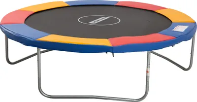 Produktbild von Trampolin Zubehör Set für Ø 305cm 8ft-15ft, Randabdeckung, Sicherheitsnetz, Wetterplane, Leiter, bunt,
