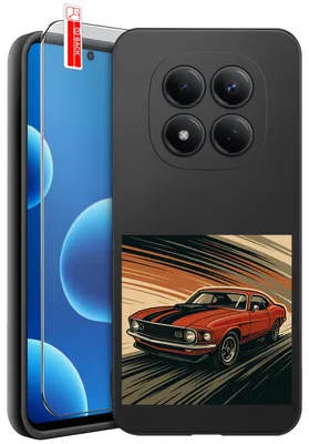 Produktbild von Hülle für Xiaomi Redmi Note 15 Pro 5G mit Auto-Motiv und Glas