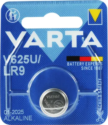 Produktbild von Varta -V625U, Einwegbatterie, Alkali, 1,5 V, 1 Stück(e), 200 mAh, Silber