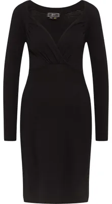 Obrázok produktu pre LYNNEA Dámske pletené šaty, model 11019458-LY02, ČIERNA, veľkosť M/L