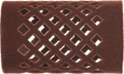 Produktbild von Flockwickler braun kurz 28mm12Stk.