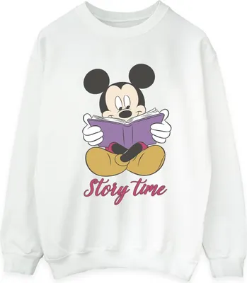 Produktbild von Disney - "Story Time" Sweatshirt für Herren BI39960 (M) (Weiß)