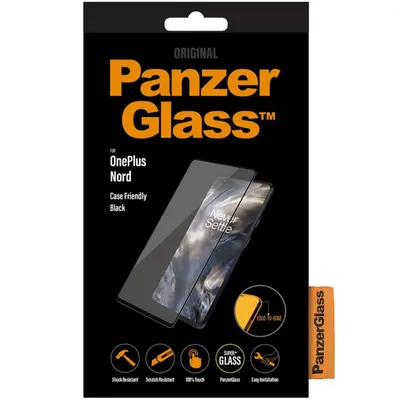Produktbild von PanzerGlass ® Displayschutz OnePlus Nord, OnePlus, OnePlus - Nord, Trockene Anwendung, Kratzresistent, Schockresistent, Antibakteriell, Transparent, 1 Stück(e)