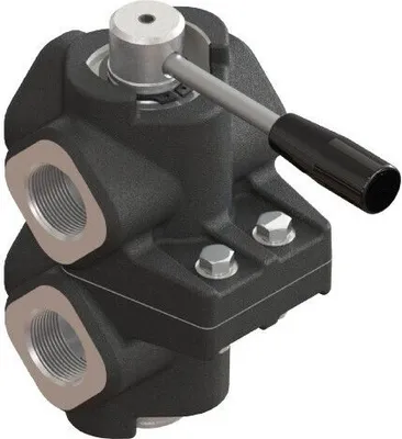 Produktbild von Hydraulisches 6-Wege Umschalthahn (3/8" - 1/2")1/2"