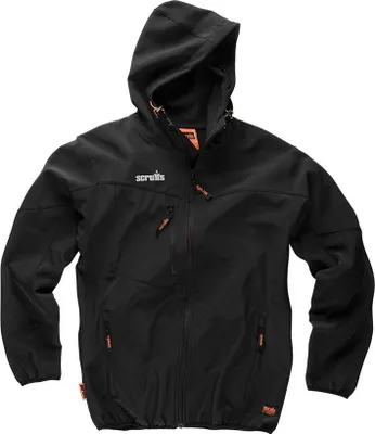 Produktbild von Softshelljacke „Worker“, schwarz Größe M
