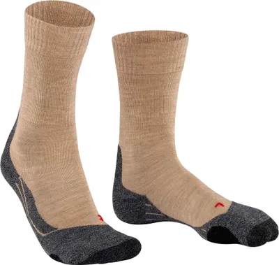 Immagine prodotto di FALKE Calze da uomo - Calze da trekking TK2, ammortizzate, misto Lana sabbia (4100) 42-43