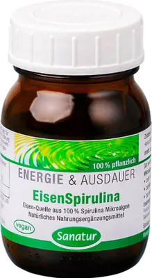 Produktbild von Sanatur EisenSpirulina 100 Tabletten