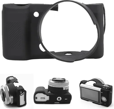 Produktbild von Silikon-Kamera-Schutzhülle, staubdicht, kratzfest, leicht zu reinigende Hülle für A5000 Sony A5100