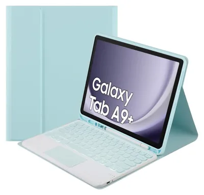 Obrázok produktu pre Galaxy Tab A9 Plus Puzdro s Bluetooth klávesnicou a touchpadom (modré)