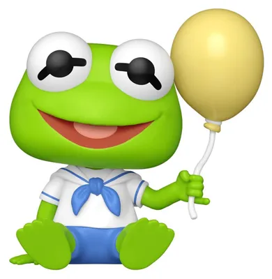 Imagen del producto de Muppet Babies, figura de vinilo POP, Baby Kermit, 9 cm