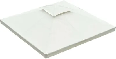 Produktbild von Sunny Ersatzdach UV-Schutz-Sonnenschirm wasserfest cremeweiß 300 x 300 cm