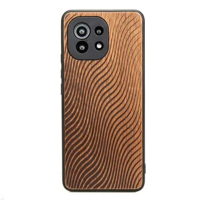 Produktbild von Holzhülle für Xiaomi Mi 11, Bewood Merbauwellen
